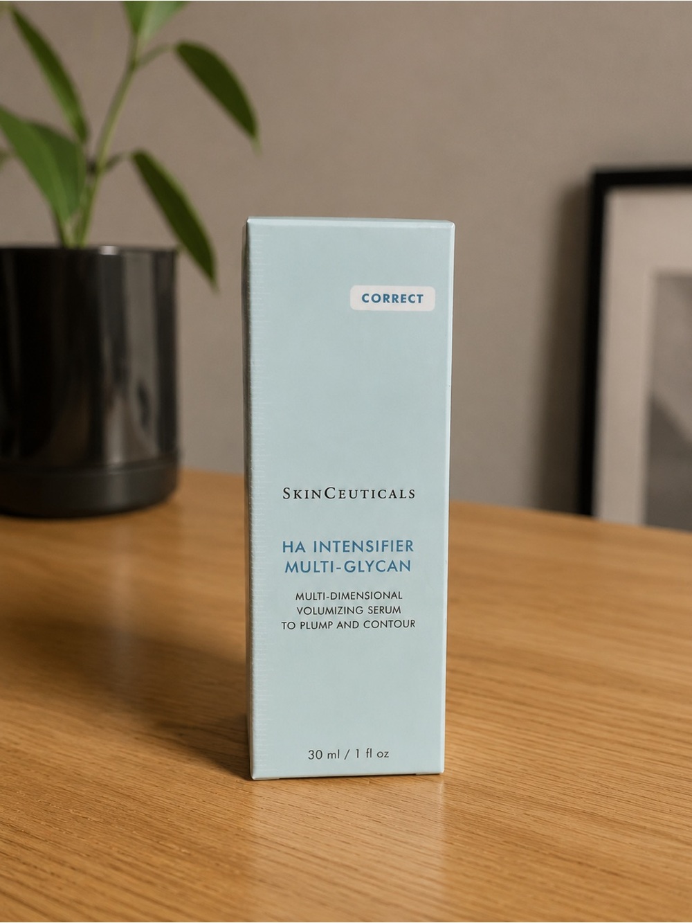 SkinCeuticals Light Blue HA Intensifier Multi-Glycan Serum Box